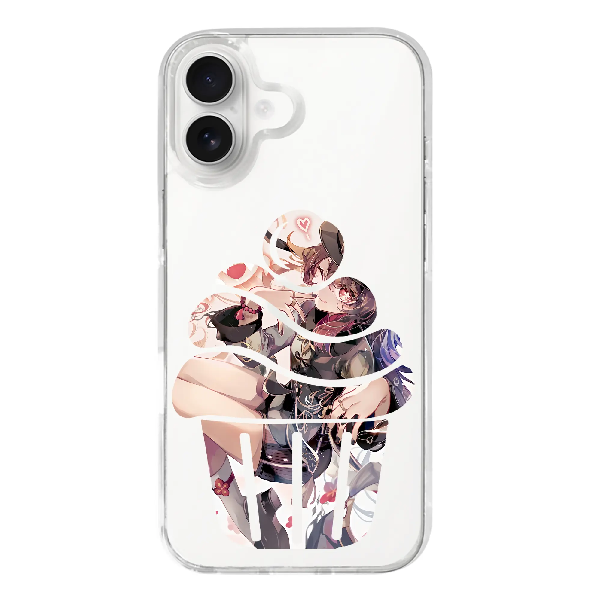 原 神 グッズ フータオ - iPhone 17シリーズ 透明スマホケース – 薄型・耐衝撃・精密フィット保護カバー